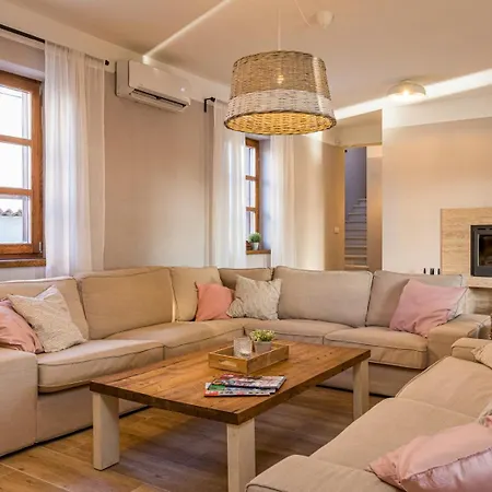 Rajana For 14 Persons With Kids Playground & Pool Heating In Istria Villa Svetvinčenat